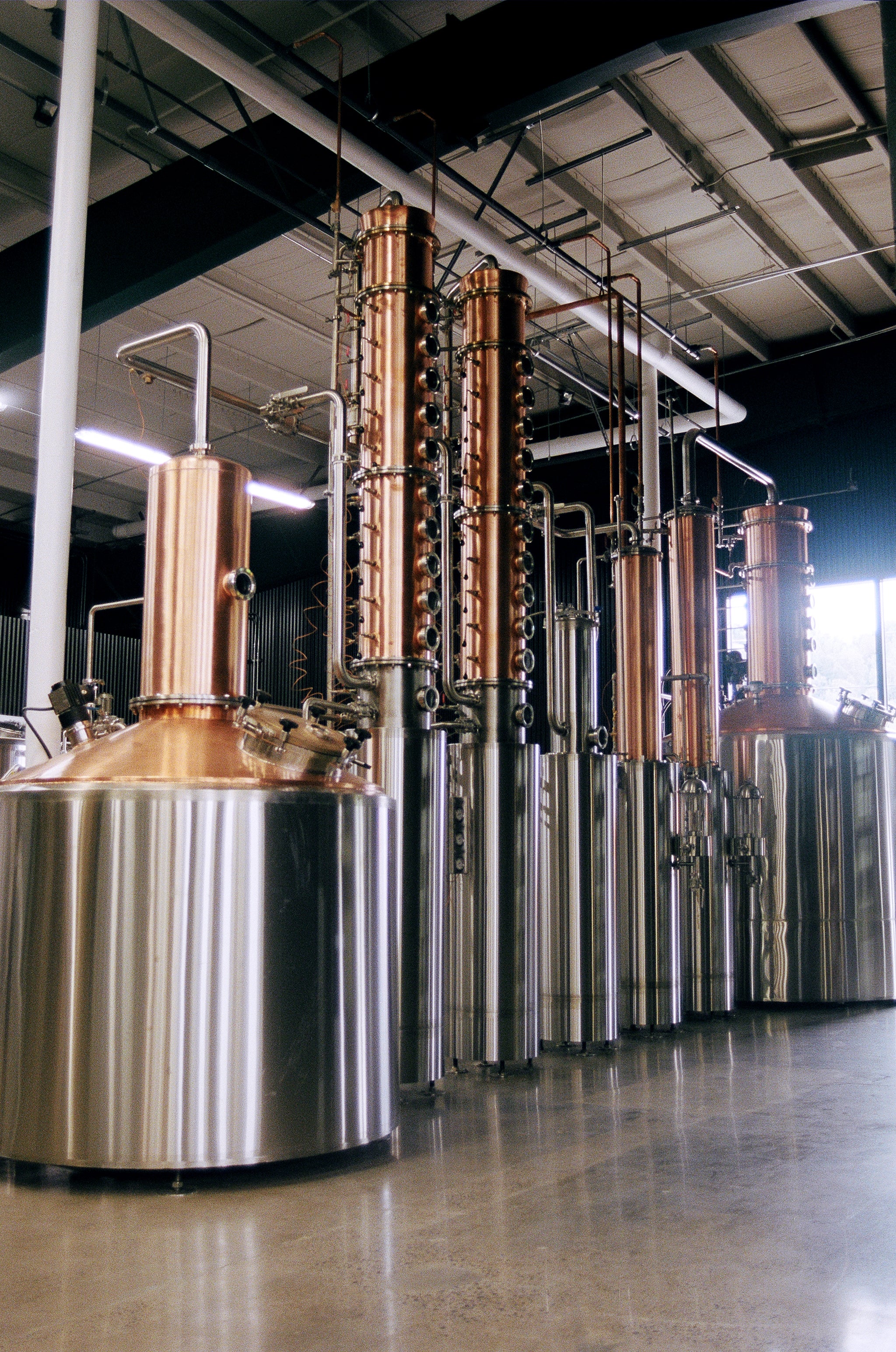 Équipement de distillation
