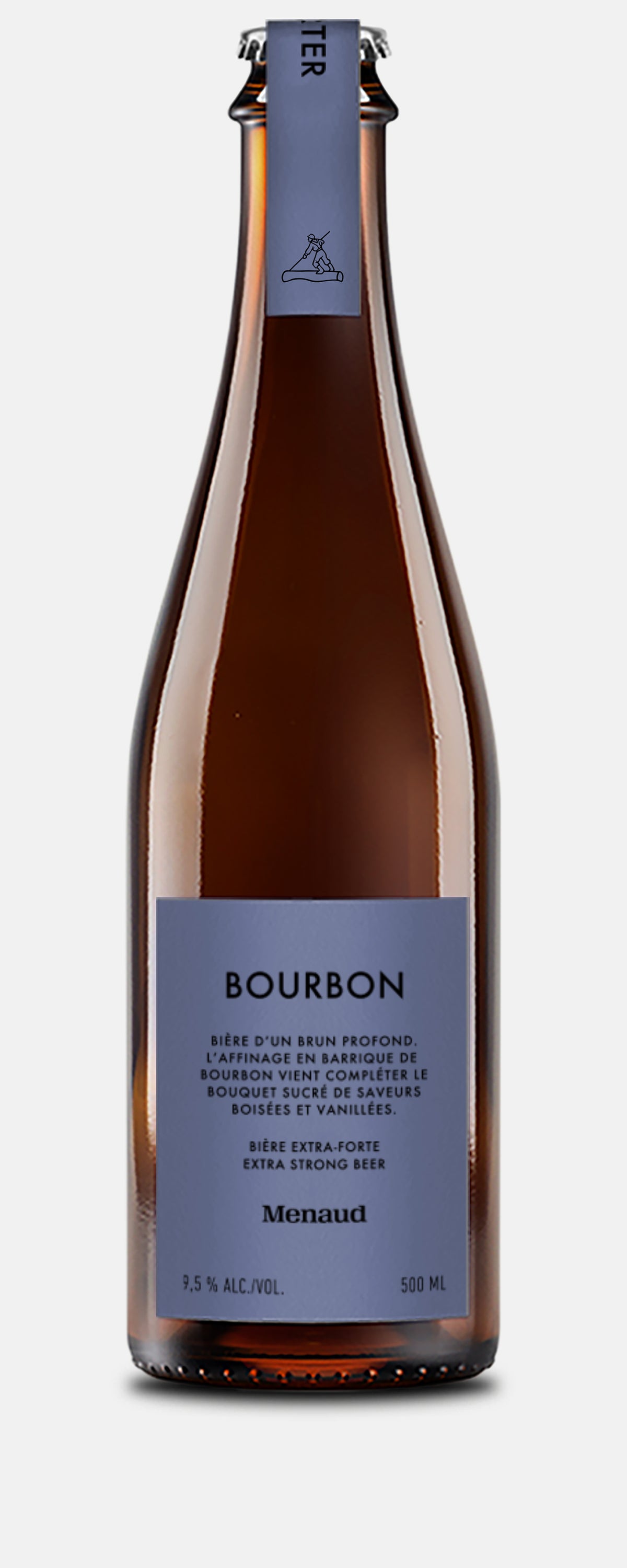 Bouteille bière - Bourbon