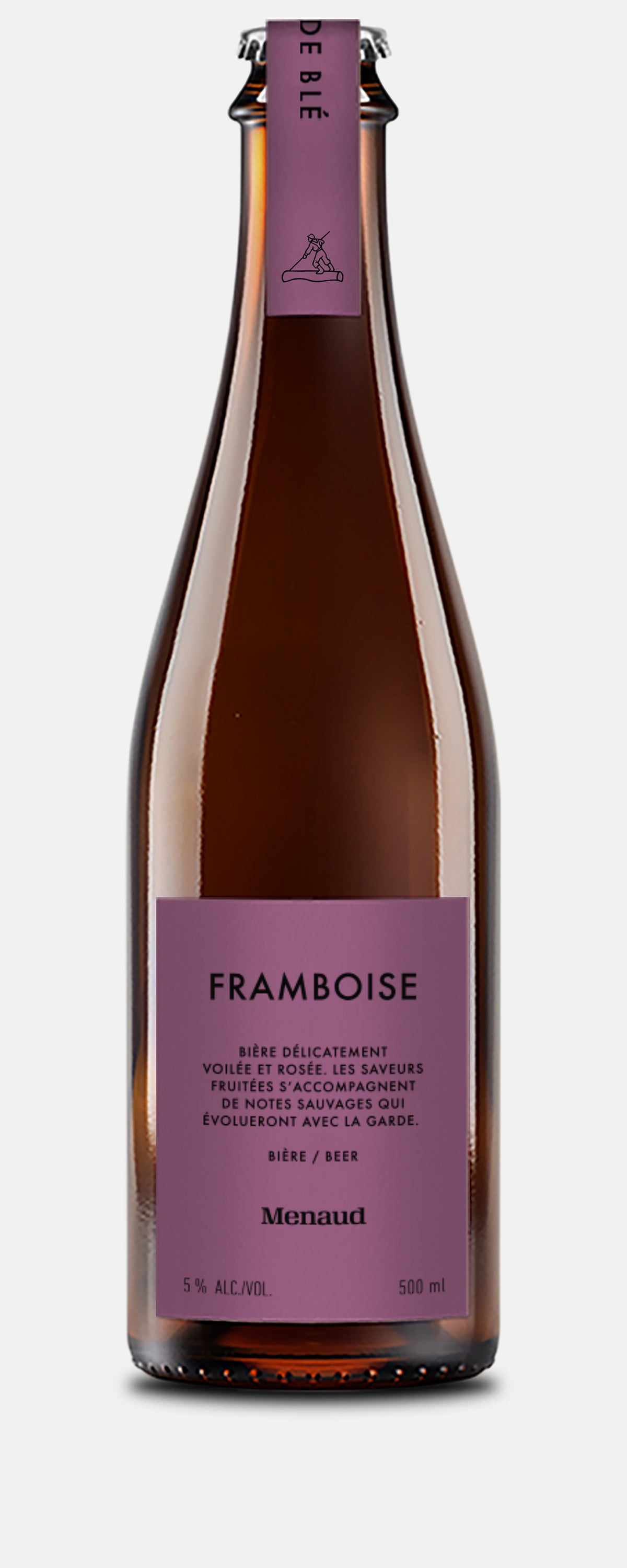 Bouteille bière - Framboise